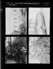 Army and Air Force Parade Banners; Flowers (4 Negatives) (May 12, 1954) [Sleeve 33, Folder a, Box 4]